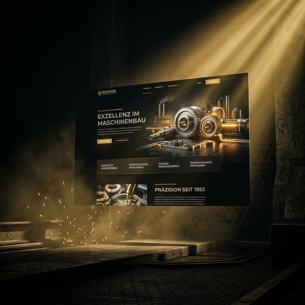 Cinematic Website Design für Mittelständler: Wie B2B-Marken zur Kategorie-Führerschaft kommen